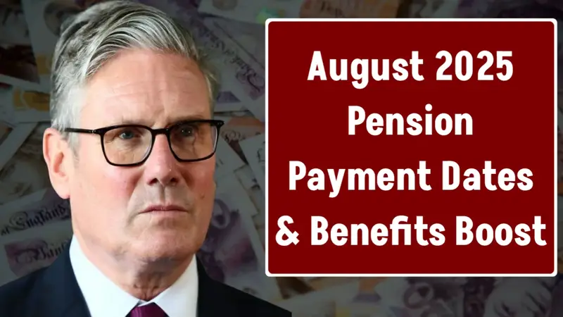 August 2025 Pension Payment Dates UK