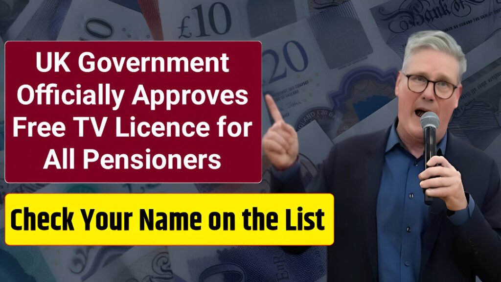 Free TV Licence Pensioners