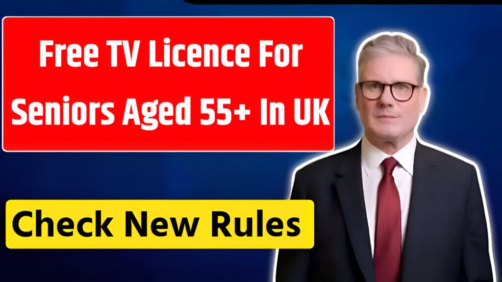 Free TV Licence for UK Seniors 55+