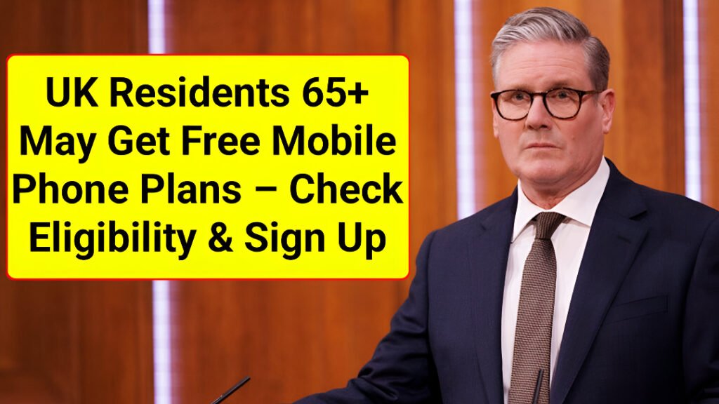 Free mobile phone plans for UK seniors 65+