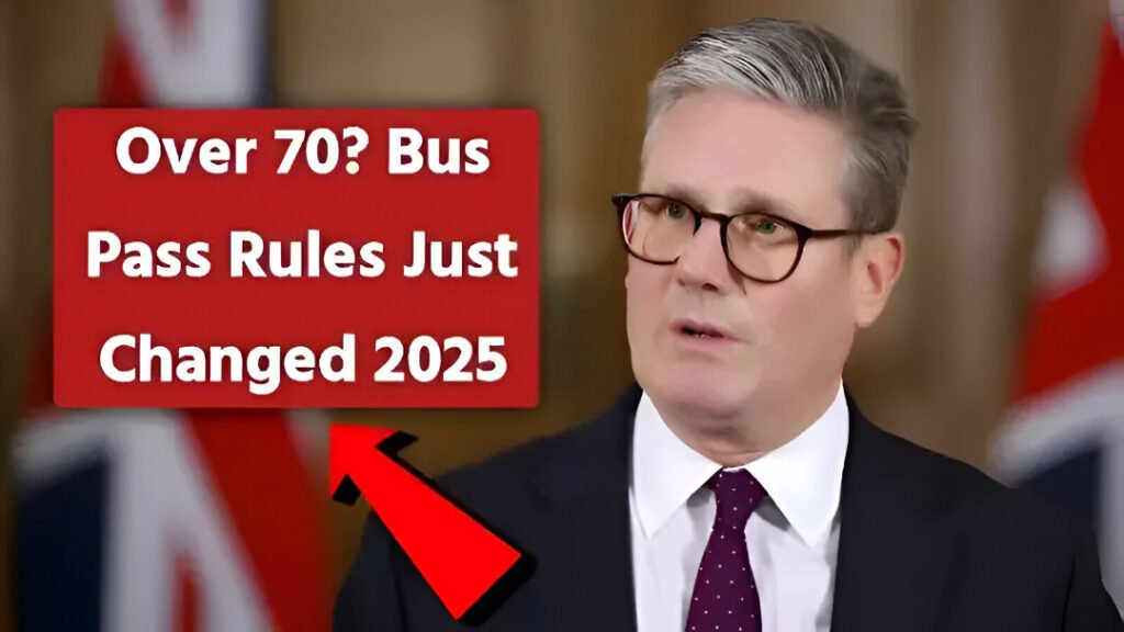 New Free Bus Pass Rules UK Over-70s 2025