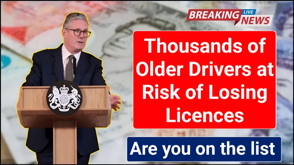Older Drivers Licence Risk UK