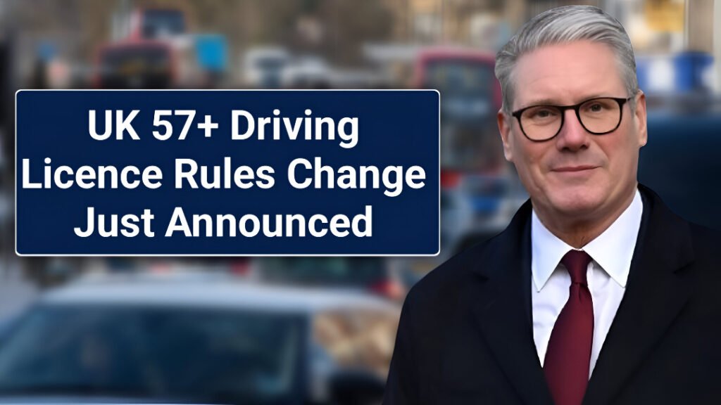 UK 57+ Driving Licence Rules