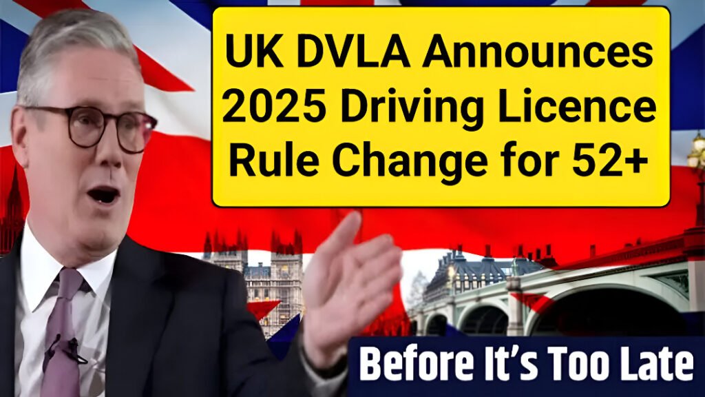 UK DVLA Driving Licence Rule Changes 2025