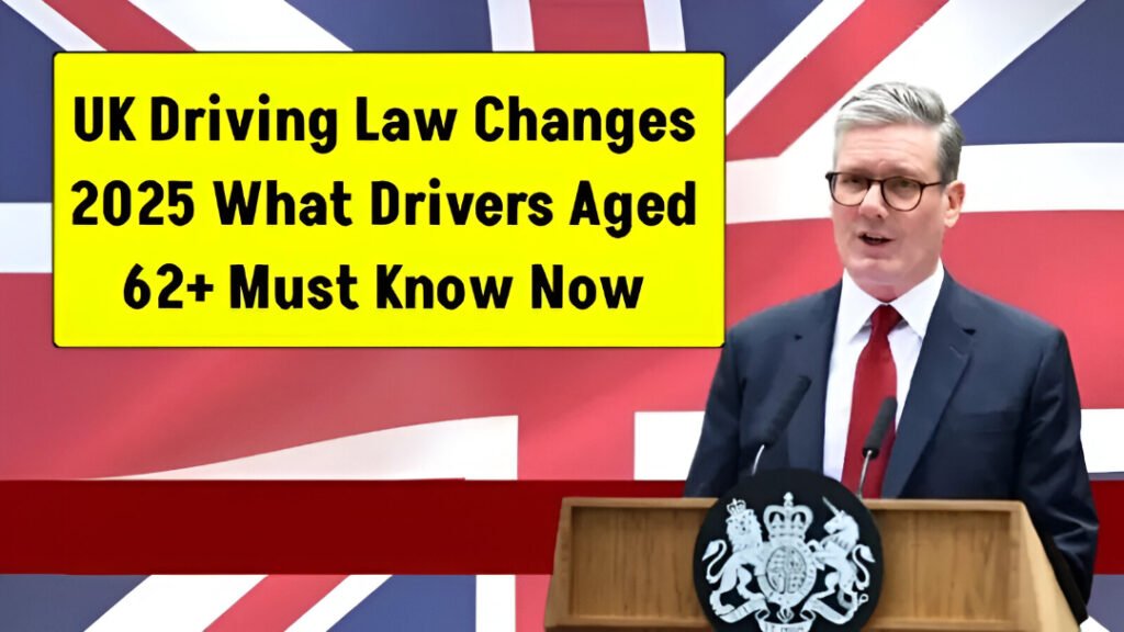 UK Driving Law Changes 2025 for Drivers Aged 62+