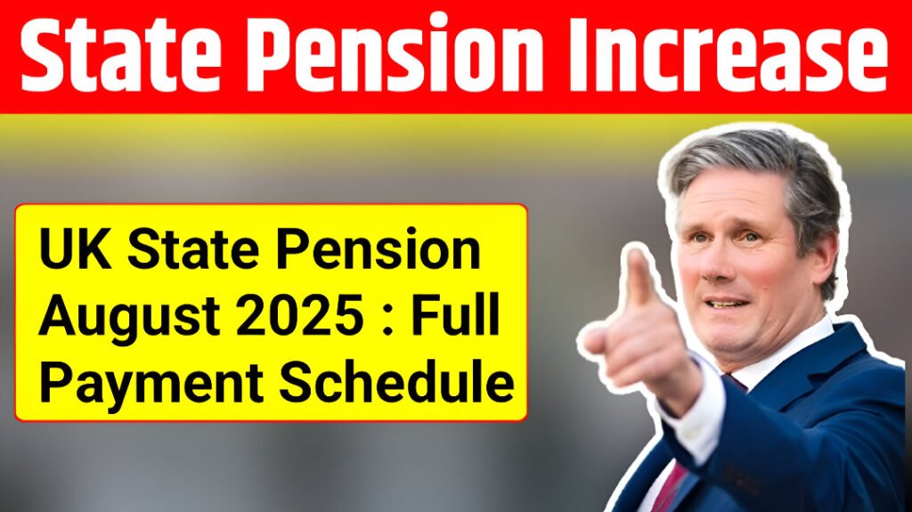 UK State Pension August 2025 Payment Schedule