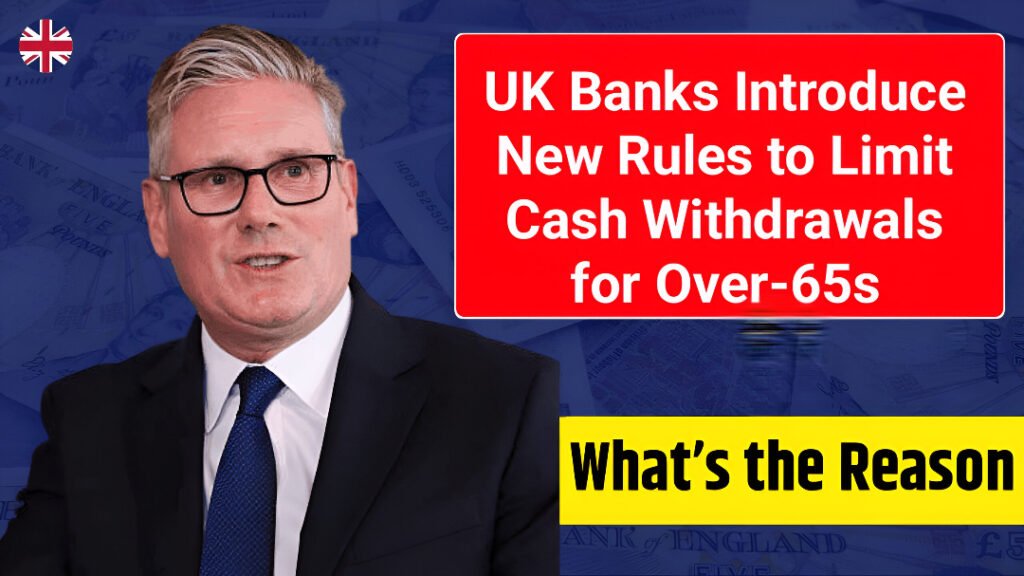 UK banks cash withdrawal limits over 65