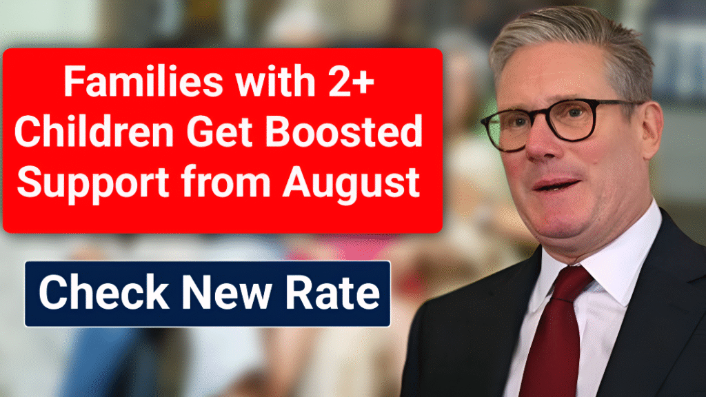 UK families 2+ children support boost