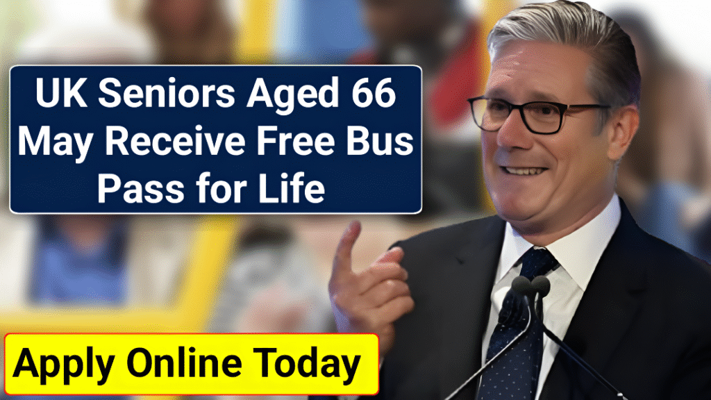UK free bus pass for seniors