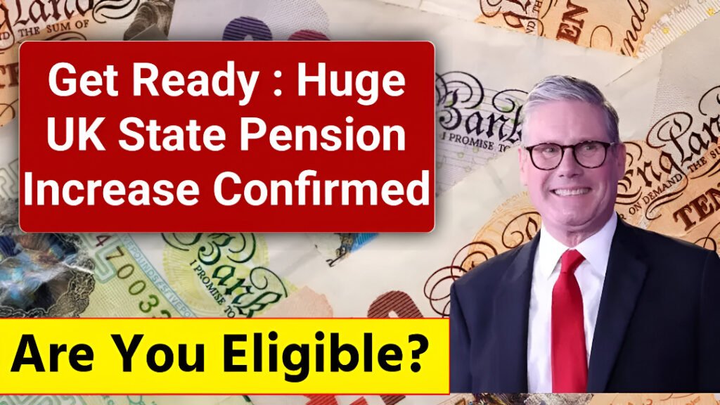 UK state pension increase 2025